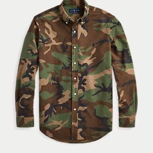 Ralph Lauren Camo Button Down Classic Fit